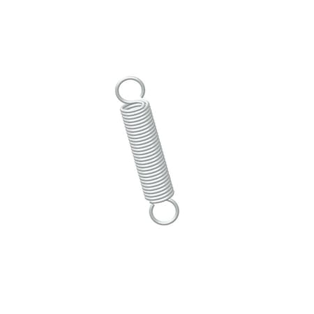 Extension Spring, O= .120, L= .63, W= .014